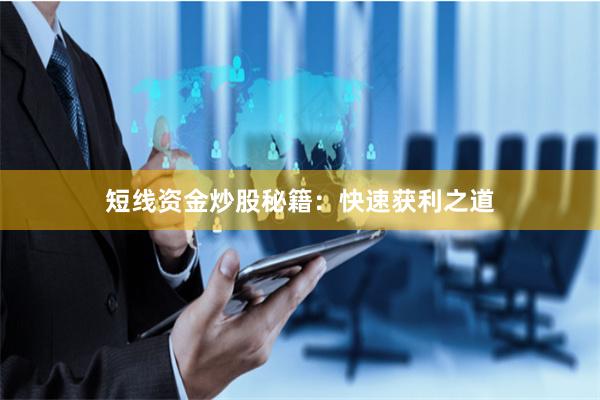 短线资金炒股秘籍：快速获利之道